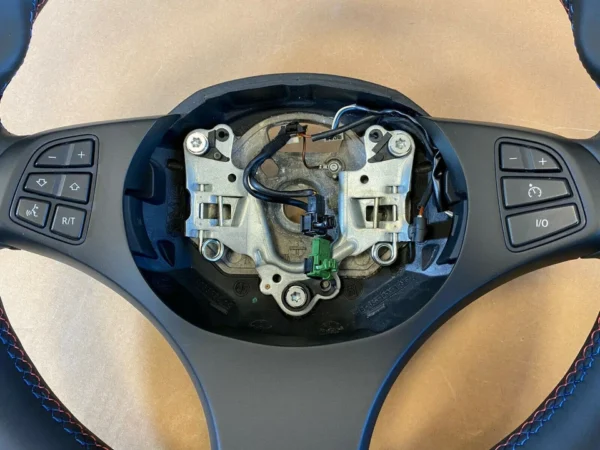 BMW X3 X5 E83 E53 GENUINE M Sport Steering Wheel M Stitches Nappa Leather