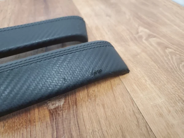 08-13 OEM BMW E92 E93 M3 Carbon Leather Interior Dash Door Trim Panels SET