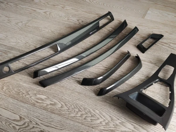 s-l960 BMW E90 E91 Carbon Fiber Interior Trim Set M Perfomance OEM CIC LHD 325 328 335