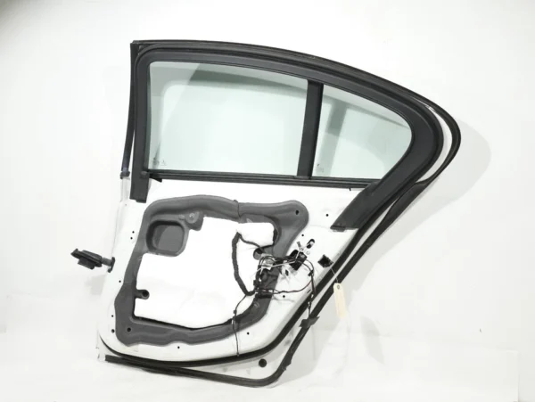 11-16 BMW F10 5 Series COMPLETE Door Rear Right Passenger (Alpine White 300) OEM