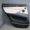 2008-2014 BMW E71 E72 X6 REAR DOOR PANEL W/ ROLLER SHADE & WINDOW FRAME SET