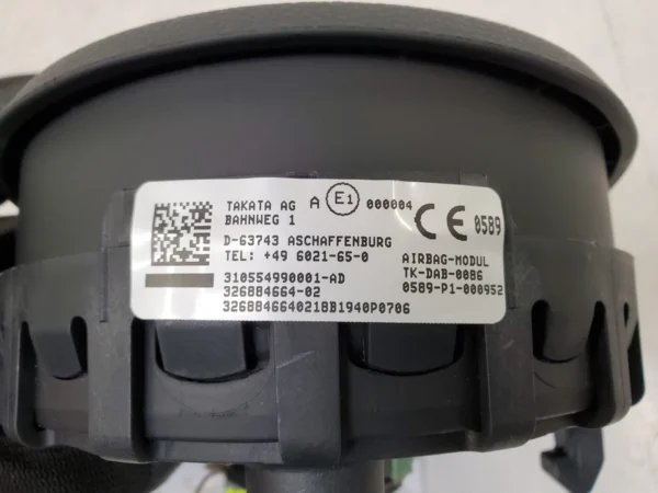 06-13 OEM BMW E88 E82 E92 E93 Front Driver SPORT Steering Wheel Airbag Air Bag