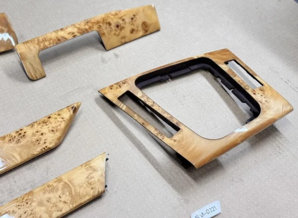 BMW 3 SERIES E46 RARE LIGHT PAPPEL WOOD INTERIOR TRIM SET SEDAN TOURING