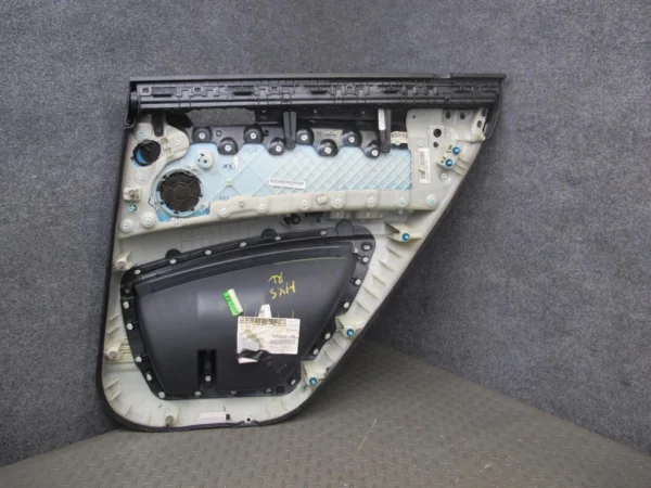 2008-2014 BMW E71 E72 X6 REAR DOOR PANEL W/ ROLLER SHADE & WINDOW FRAME SET