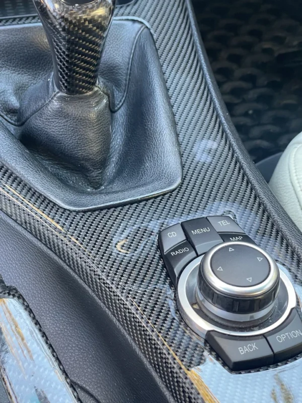 BMW E90 Real Carbon Fiber interior trim set CIC (E90, E91, E92, E93, M3)