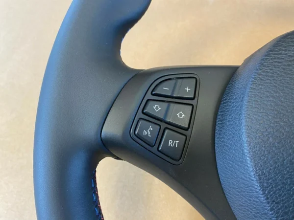BMW X3 X5 E83 E53 GENUINE M Sport Steering Wheel M Stitches Nappa Leather