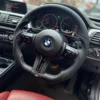 BMW Leather Flat Bottom Steering Wheel M Sport 1/2/3/4/ Series F10 F20 F30 F80