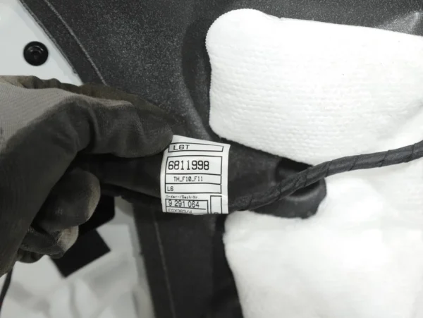 11-16 BMW F10 5 Series COMPLETE Door Rear Left Driver Side Alpine White 300 OEM