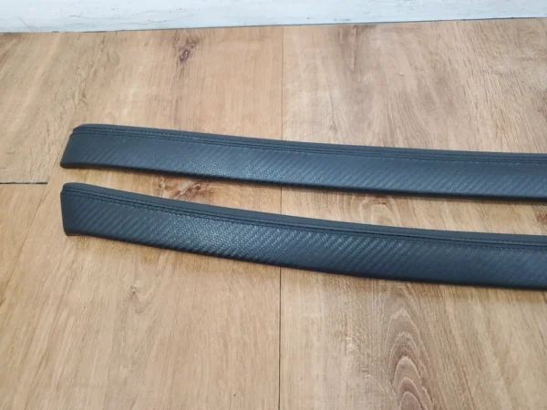 08-13 OEM BMW E92 E93 M3 Carbon Leather Interior Dash Door Trim Panels SET