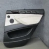 2008-2014 BMW E71 E72 X6 REAR DOOR PANEL W/ ROLLER SHADE & WINDOW FRAME SET