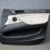 2008-2014 BMW E71 E72 X6 FRONT RIGHT & LEFT SIDE INTERIOR DOOR PANEL LEATHER SET