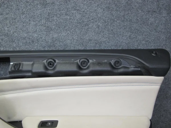 2008-2014 BMW E71 E72 X6 FRONT RIGHT & LEFT SIDE INTERIOR DOOR PANEL LEATHER SET