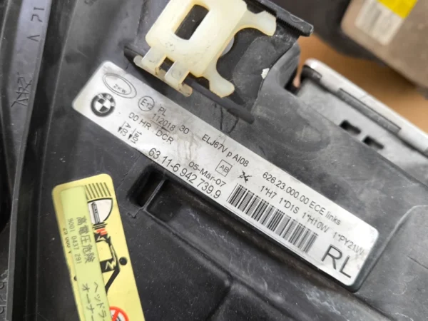 2006-08 JDM BMW 325i 330i 328i 335i Sedan Headlights XENON HID E90 E91 Lamp OEM