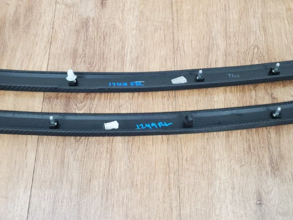 08-13 OEM BMW E92 E93 M3 Carbon Leather Interior Dash Door Trim Panels SET