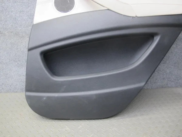 2008-2014 BMW E71 E72 X6 REAR DOOR PANEL W/ ROLLER SHADE & WINDOW FRAME SET