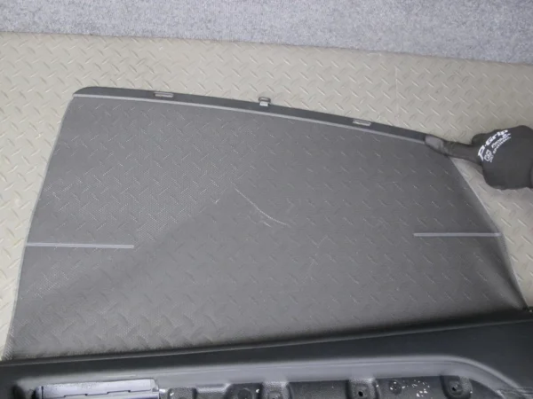 2008-2014 BMW E71 E72 X6 REAR DOOR PANEL W/ ROLLER SHADE & WINDOW FRAME SET