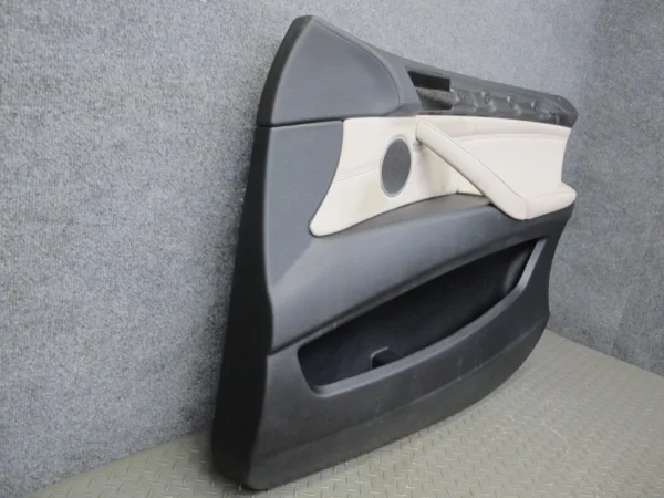 2008-2014 BMW E71 E72 X6 FRONT RIGHT & LEFT SIDE INTERIOR DOOR PANEL LEATHER SET