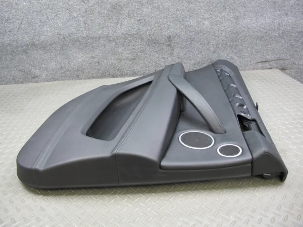 10-14 BMW E71 X6 X6M SET OF 2 REAR DOOR INTERIOR TRIM PANEL W SUN SHADES OEM