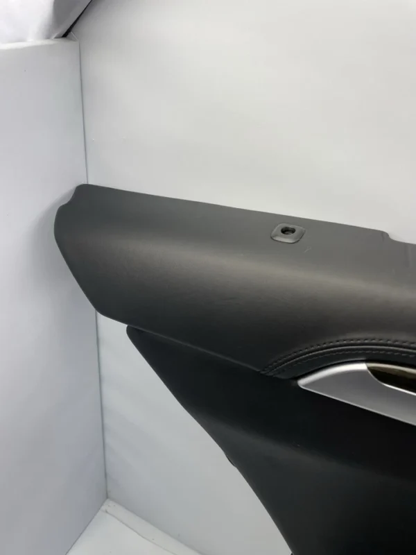 s-l960 (2) 14-16 BMW F10 M5 Left Rear Driver Door Panel Full Leather B&O Black OEM Used