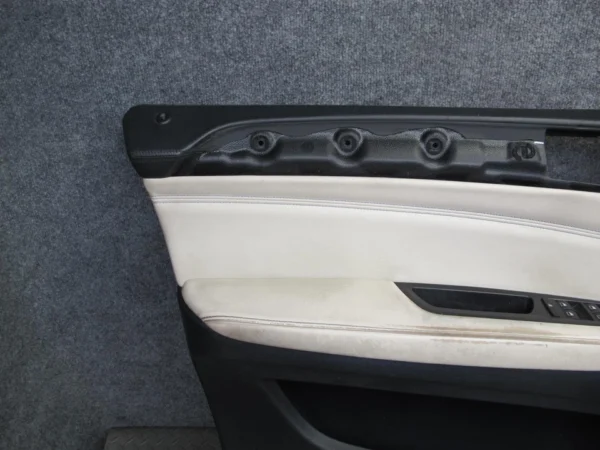 2008-2014 BMW E71 E72 X6 FRONT RIGHT & LEFT SIDE INTERIOR DOOR PANEL LEATHER SET