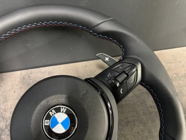 AFTERMARKET BMW M SPORT F30 F31 F20 F22 F36 SERIES STEERING WHEEL & PADDLE SHIFT
