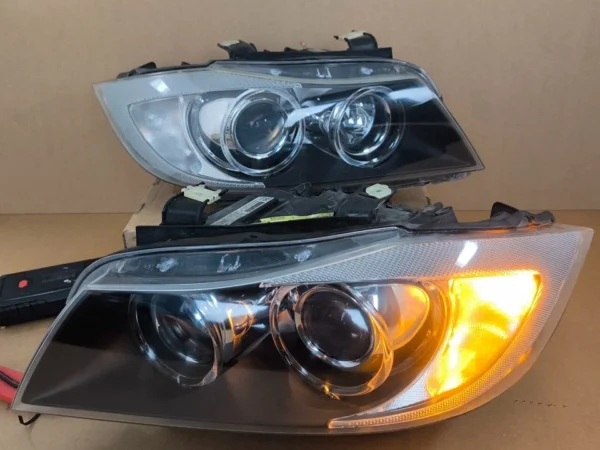 2006-08 JDM BMW 325i 330i 328i 335i Sedan Headlights XENON HID E90 E91 Lamp OEM