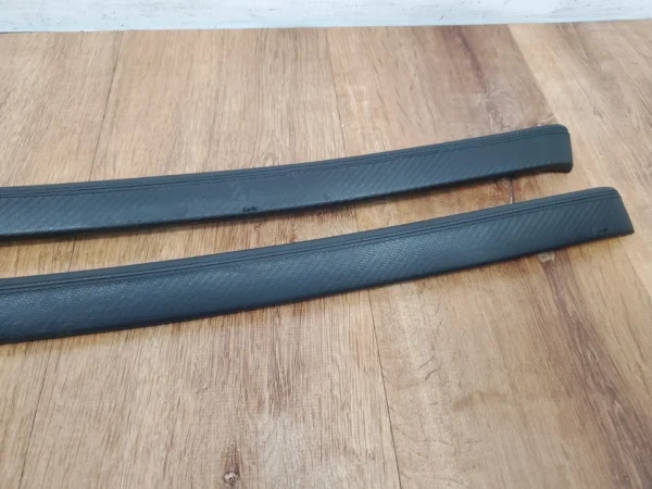 08-13 OEM BMW E92 E93 M3 Carbon Leather Interior Dash Door Trim Panels SET