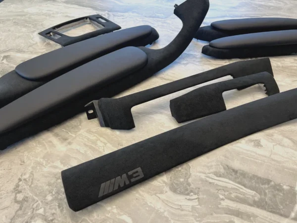BMW E46 M3 COUPE Interior trim Set ALCANTARA + NAPPPA Door Armrest