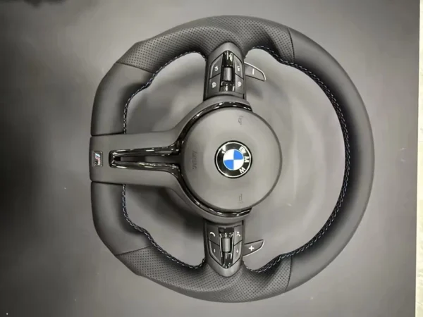 BMW F10 F11 F12 F01 F07 M PERFORMANCE flat bottom STEERING WHEEL