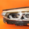 BMW X3 HEADLIGHT LEFT DRIVER 2018 2019 2020 2021 ADAPTIVE LED X4 8739657-03 OEM
