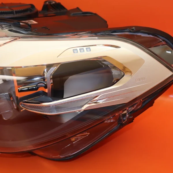 s-l960 (3) BMW X2 HEADLIGHT LEFT 2019 2020 2021 2022 2023 HALOGEN 63117420437-11 OEM