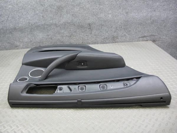 10-14 BMW E71 X6 X6M SET OF 2 REAR DOOR INTERIOR TRIM PANEL W SUN SHADES OEM