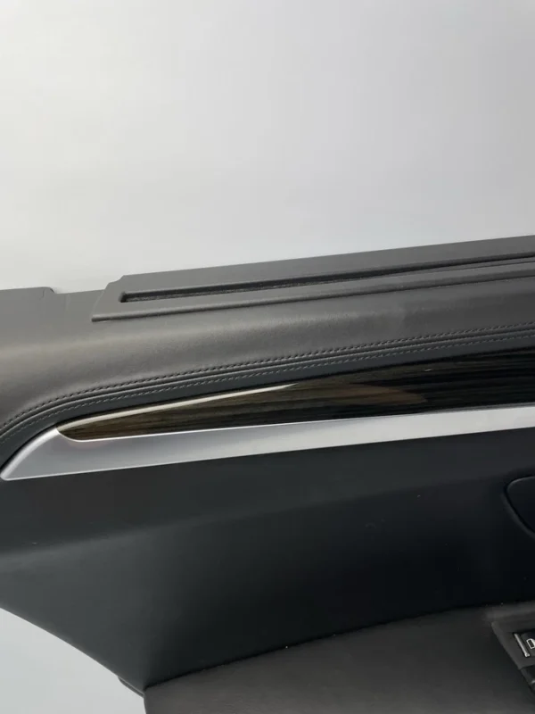 s-l960 (3) 14-16 BMW F10 M5 Left Rear Driver Door Panel Full Leather B&O Black OEM Used