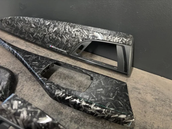 BMW F20 F21 F22 1 2 Series FORGED CARBONInterior Trim Set M PERFORMANCE LHD