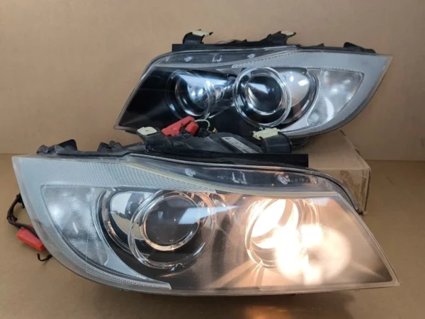 2006-08 JDM BMW 325i 330i 328i 335i Sedan Headlights XENON HID E90 E91 Lamp OEM