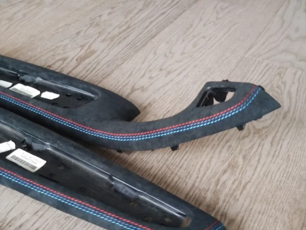 s-l960 (3) BMW E46 Alcantara Tri Color Interior Trim Set RHD 1998-2006 323 325 328 330 M3