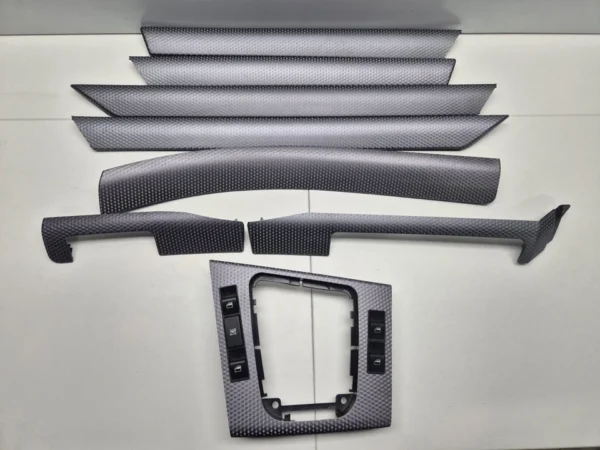 s-l960 (3) BMW 3 Series E46 Sedan Touring ZHP Silver Cube Aluminium Interior Trim LHD