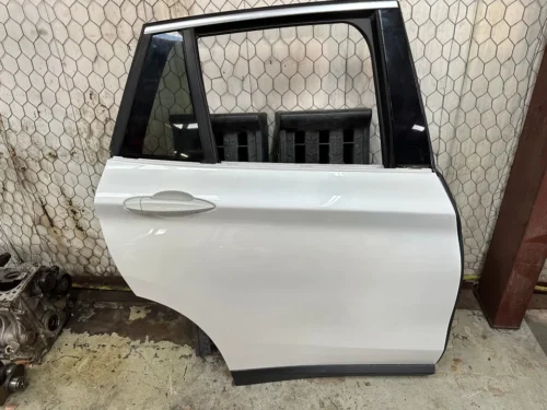 16-22 BMW X1 F48 REAR RIGHT PASSENGER SIDE DOOR SHELL White OEM
