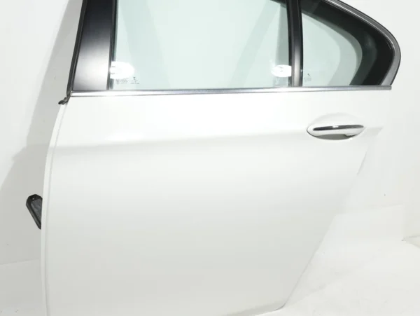 11-16 BMW F10 5 Series COMPLETE Door Rear Left Driver Side Alpine White 300 OEM