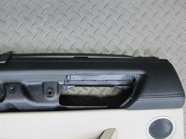 2008-2014 BMW E71 E72 X6 REAR DOOR PANEL W/ ROLLER SHADE & WINDOW FRAME SET