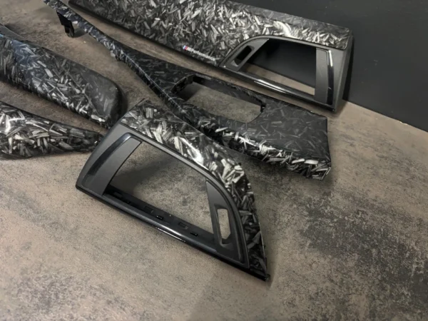 BMW F20 F21 F22 1 2 Series FORGED CARBONInterior Trim Set M PERFORMANCE LHD