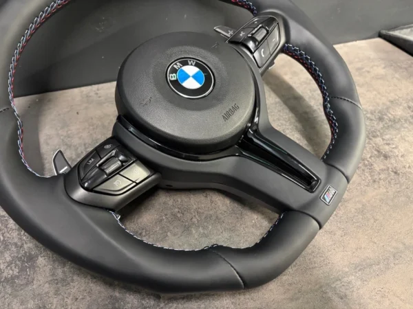 AFTERMARKET BMW M SPORT F30 F31 F20 F22 F36 SERIES STEERING WHEEL & PADDLE SHIFT