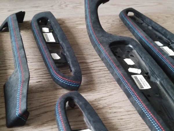 s-l960 (4) BMW E46 Alcantara Tri Color Interior Trim Set RHD 1998-2006 323 325 328 330 M3