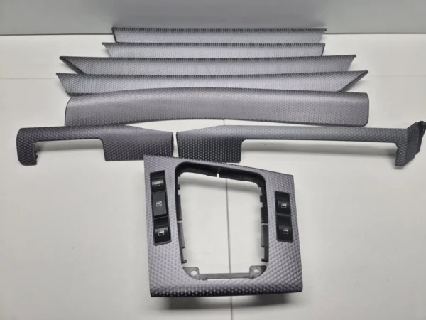 s-l960 (4) BMW 3 Series E46 Sedan Touring ZHP Silver Cube Aluminium Interior Trim LHD