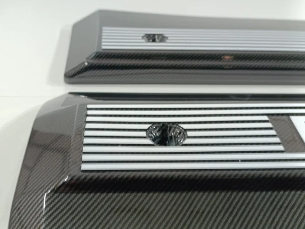 s-l960 (4) BMW Engine Cover Carbon Fiber Dipped E36 E38 E39 E46 M52 M54 1740160 1748633