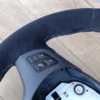 BMW Steering Wheel E92 M3 E90 E91 E93 E81 E82 E87 E88 M FLAT BOTTOM Alcantara