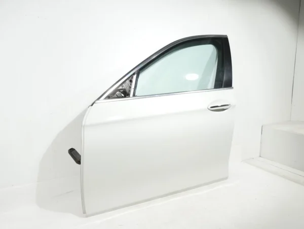 11-16 BMW F10 5 Series COMPLETE Door Front Left Driver Side Alpine White 300 OEM