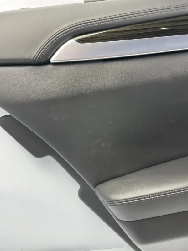 s-l960 (5) 14-16 BMW F10 M5 Left Rear Driver Door Panel Full Leather B&O Black OEM Used