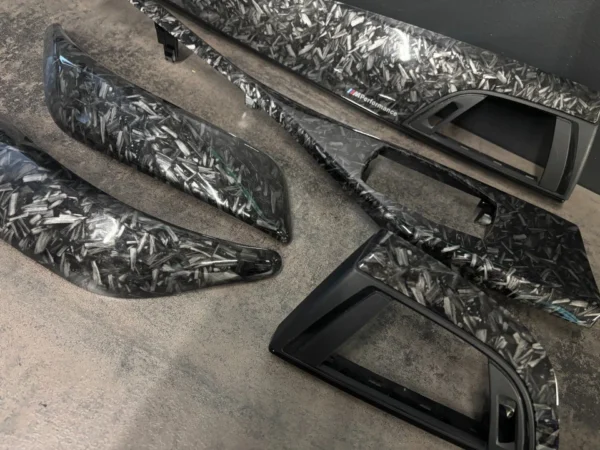 BMW F20 F21 F22 1 2 Series FORGED CARBONInterior Trim Set M PERFORMANCE LHD