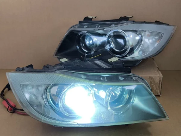 2006-08 JDM BMW 325i 330i 328i 335i Sedan Headlights XENON HID E90 E91 Lamp OEM